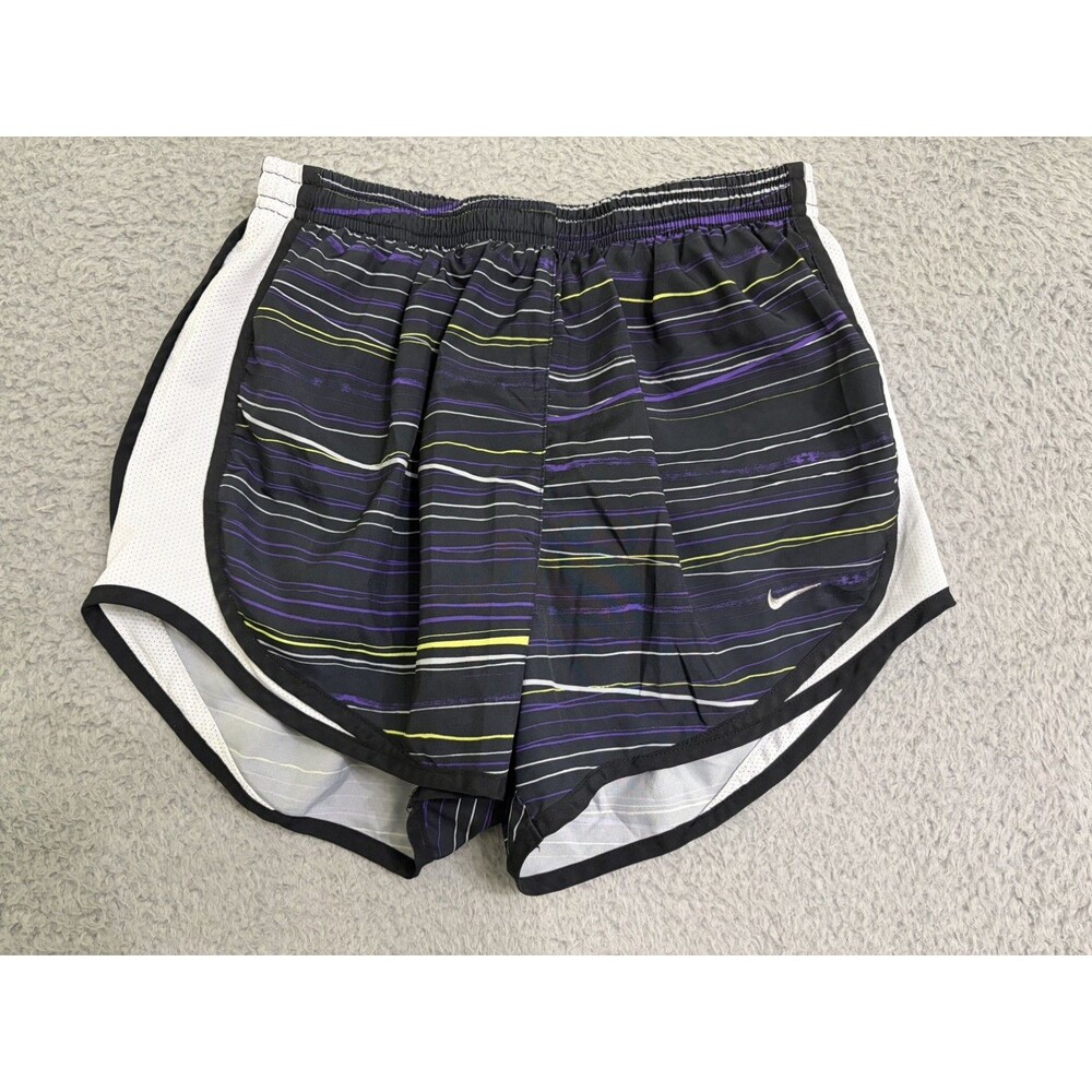 Nike Womens Dri Fit 3.5" Printed Tempo Running Athletic Shorts Women's Small